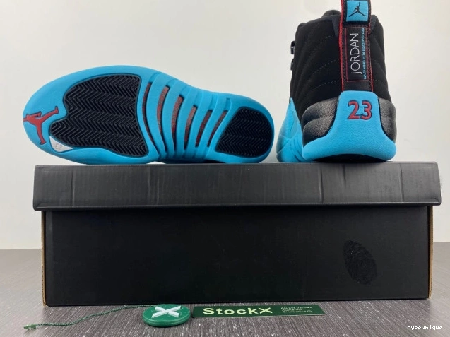 HYPE 130690-027 Retro 12 Blue Jordan Gamma 0701